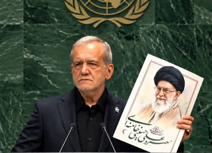 نطق تاریخی رییس جمهور در سازمان ملل: تا پای جان برای دفاع از ایران عزیز ایستاده‌ایم